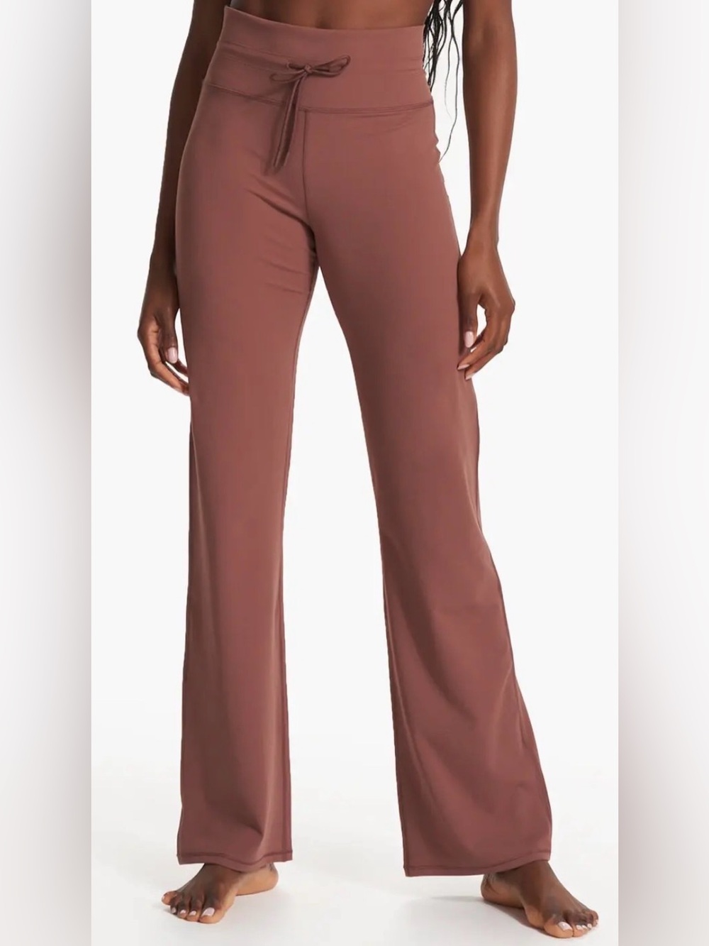 Vuori Women’s Hazelnut Daily Wide Leg Pant Drawstring Size XS
